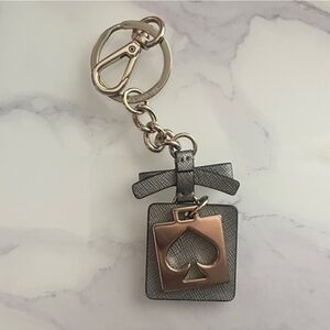Kate Spade New York Cut Out Spade Keychain Bag Charm